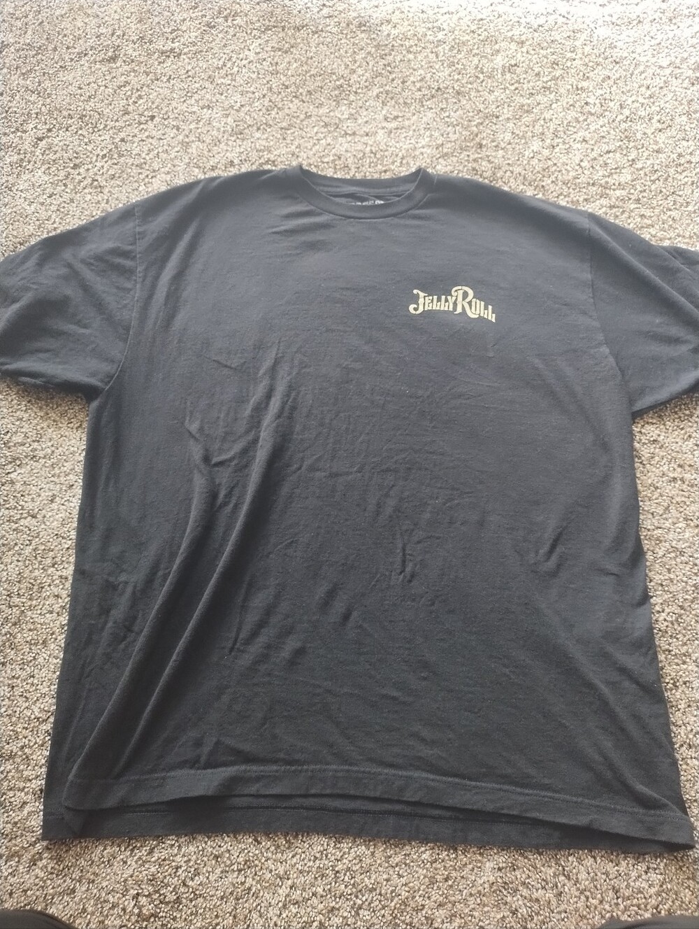 Jelly Roll Men's Black Short Sleeve Logo Tee